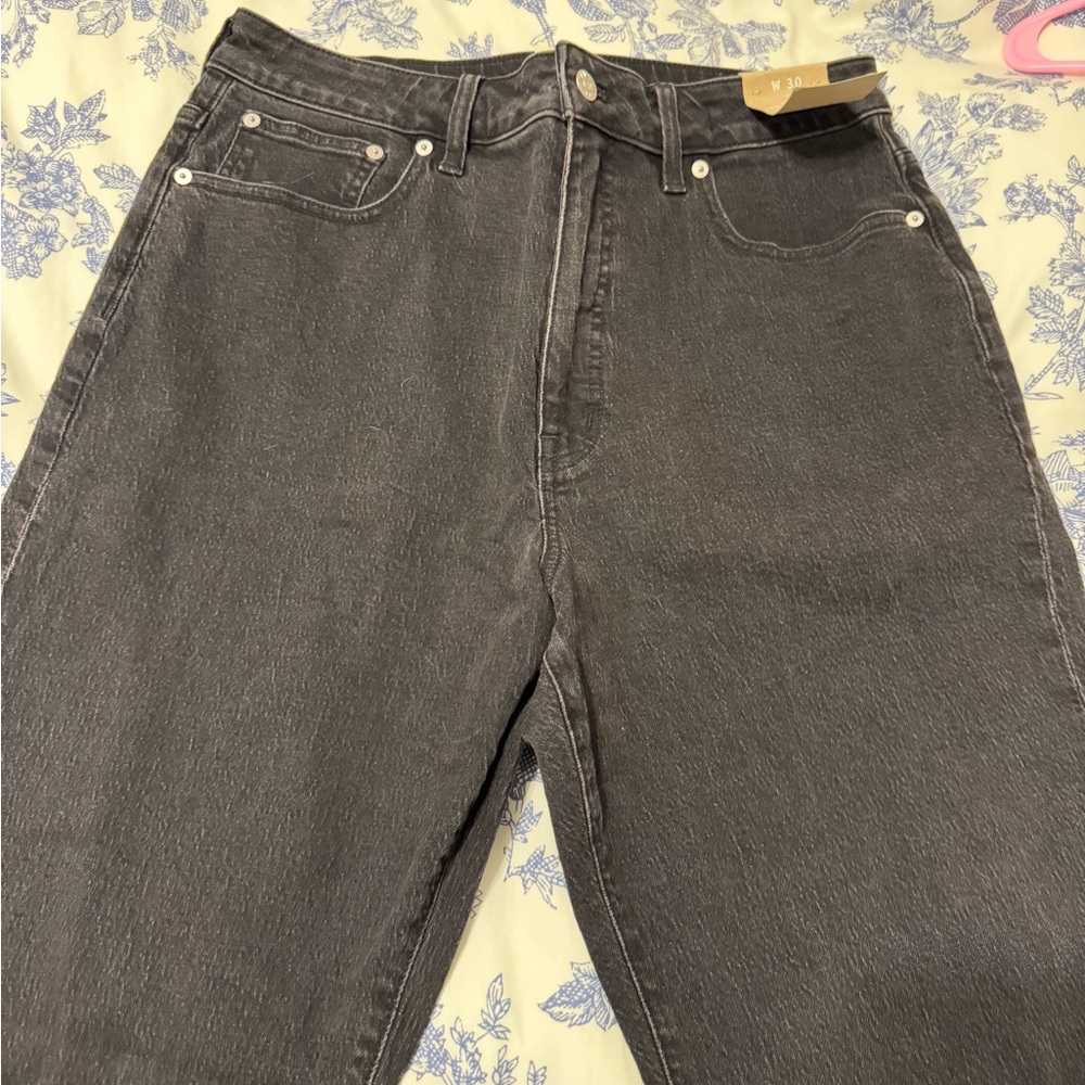 NWT Madewell Curvy '90s Straight Jeans Size 10 Curvy